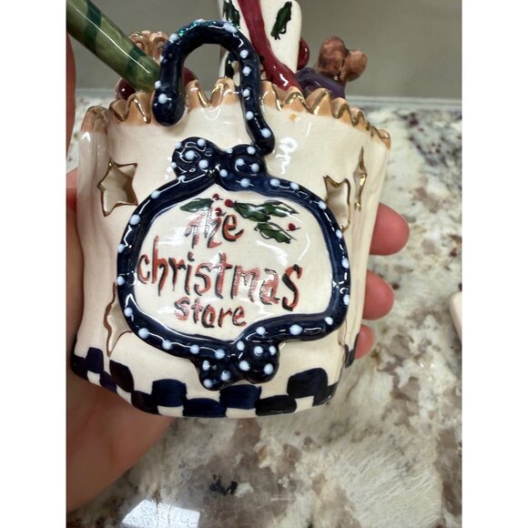 VTG Blue Sky Clayworks 2001 Heather Goldminc Christmas Store Figurine gift - Picture 13 of 16